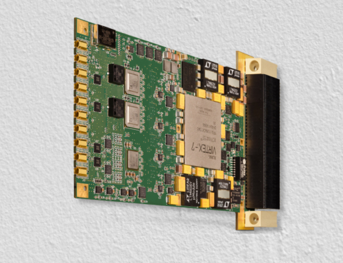 3U VPX Virtex 7 FPGA Dual RF in – dual RF out,1 GHz instantaneous bandwidth AV119
